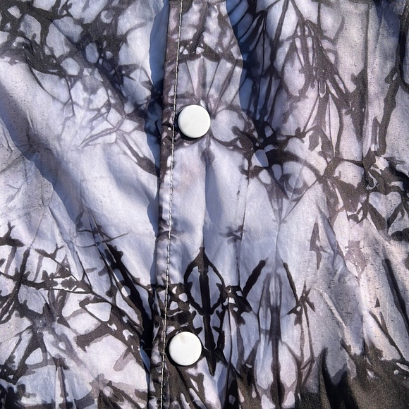 Empyre Tie Dye Snap Down Windbreaker Jacket - Picture 6 of 11